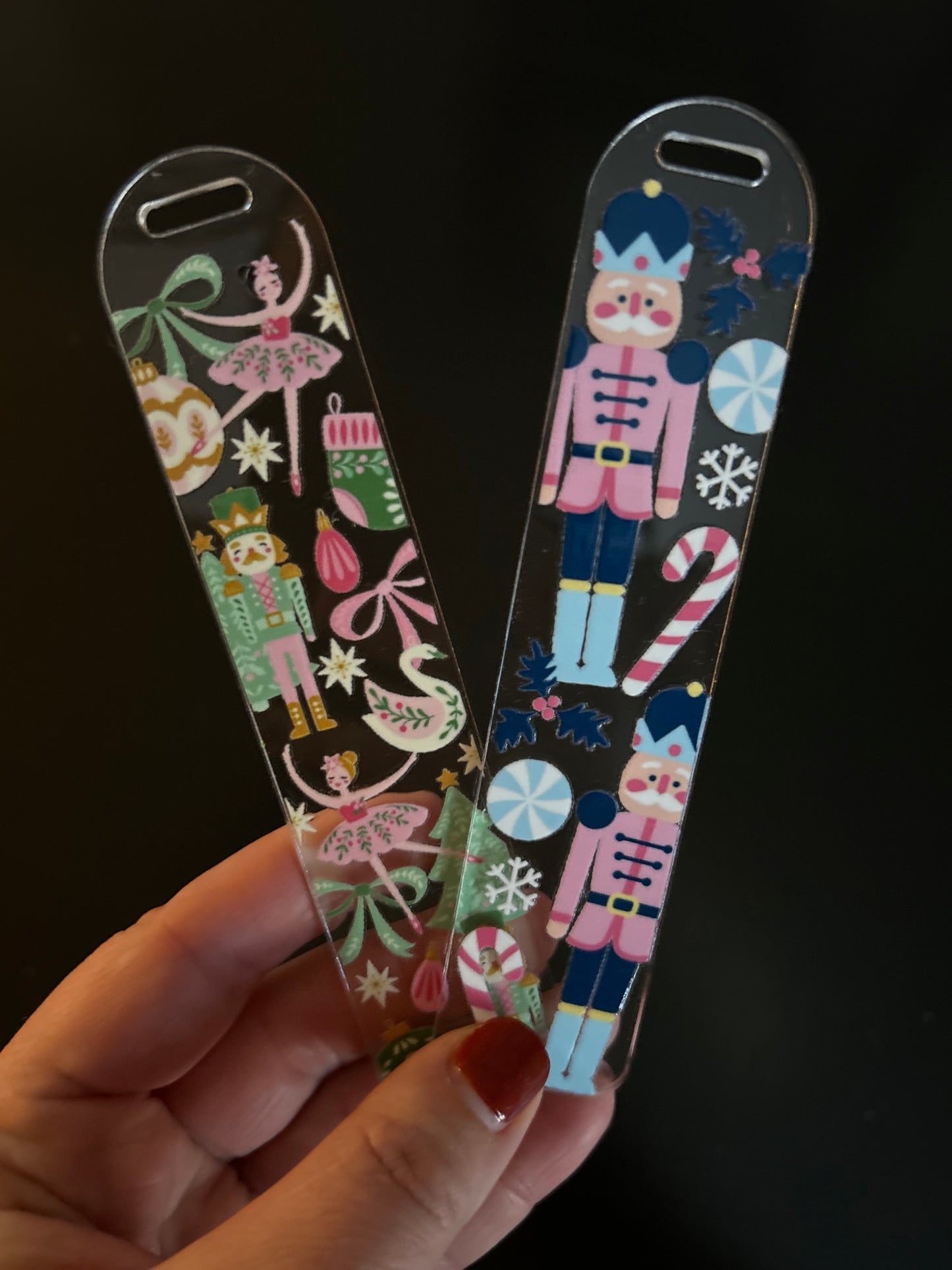Nutcracker Holiday Bookmarks