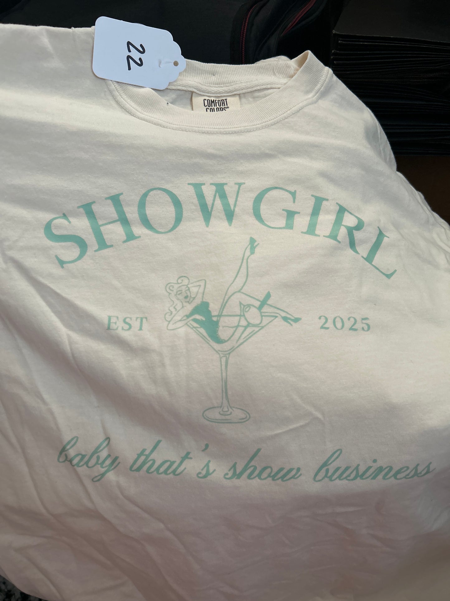 Life of a Showgirl Martini T-Shirt - ADULT