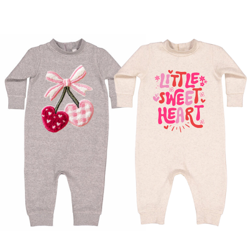 Little Sweetheart Long Sleeve Bodysuit