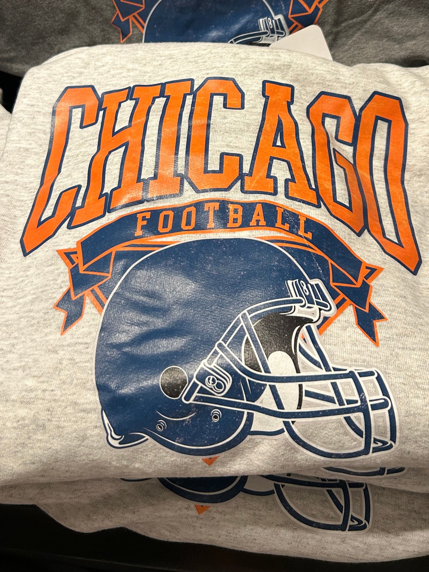 Chicago Football Vintage Sweatshirt - ADULT