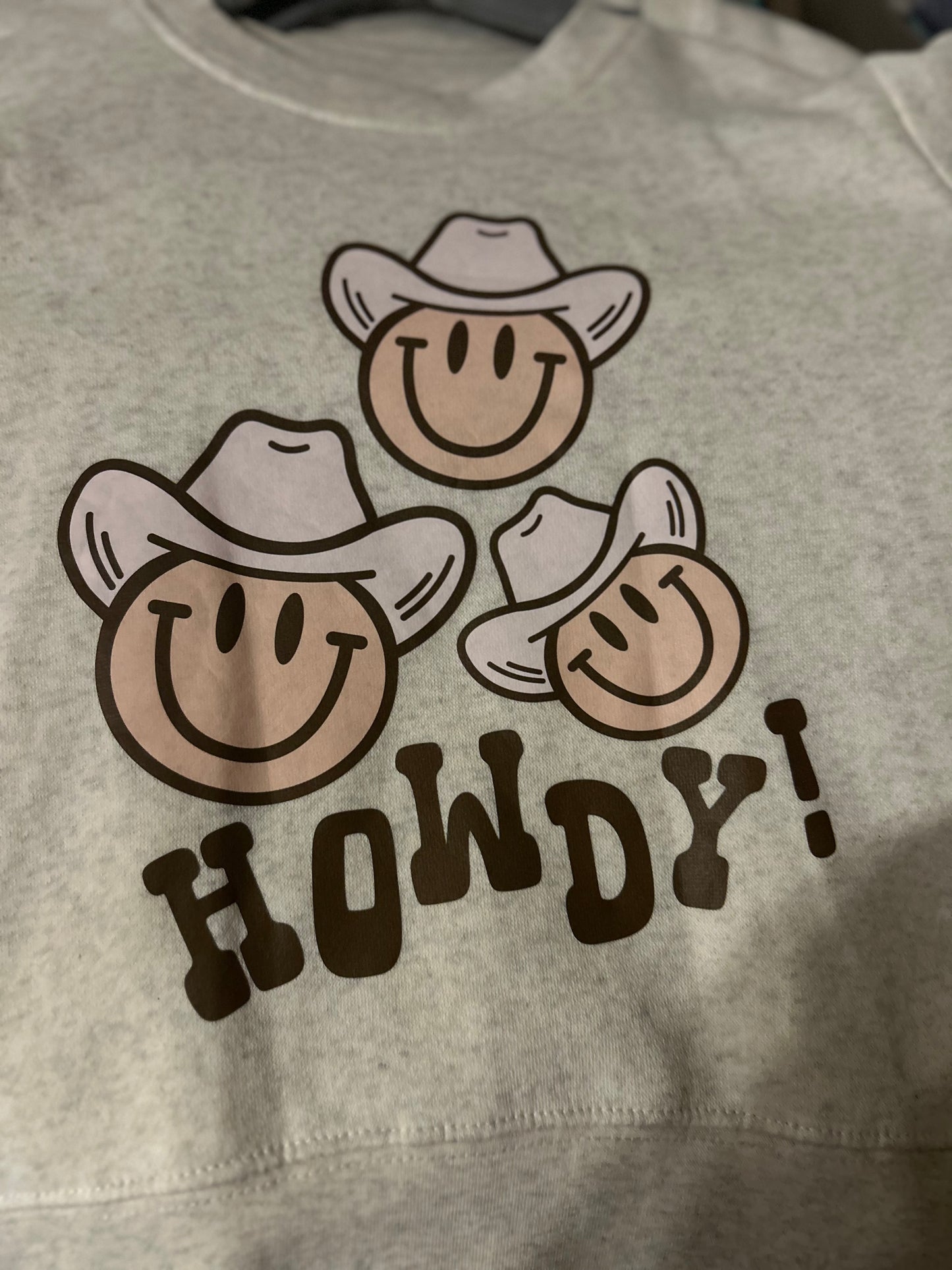 Smiley Howdy - Youth Sweatshirt