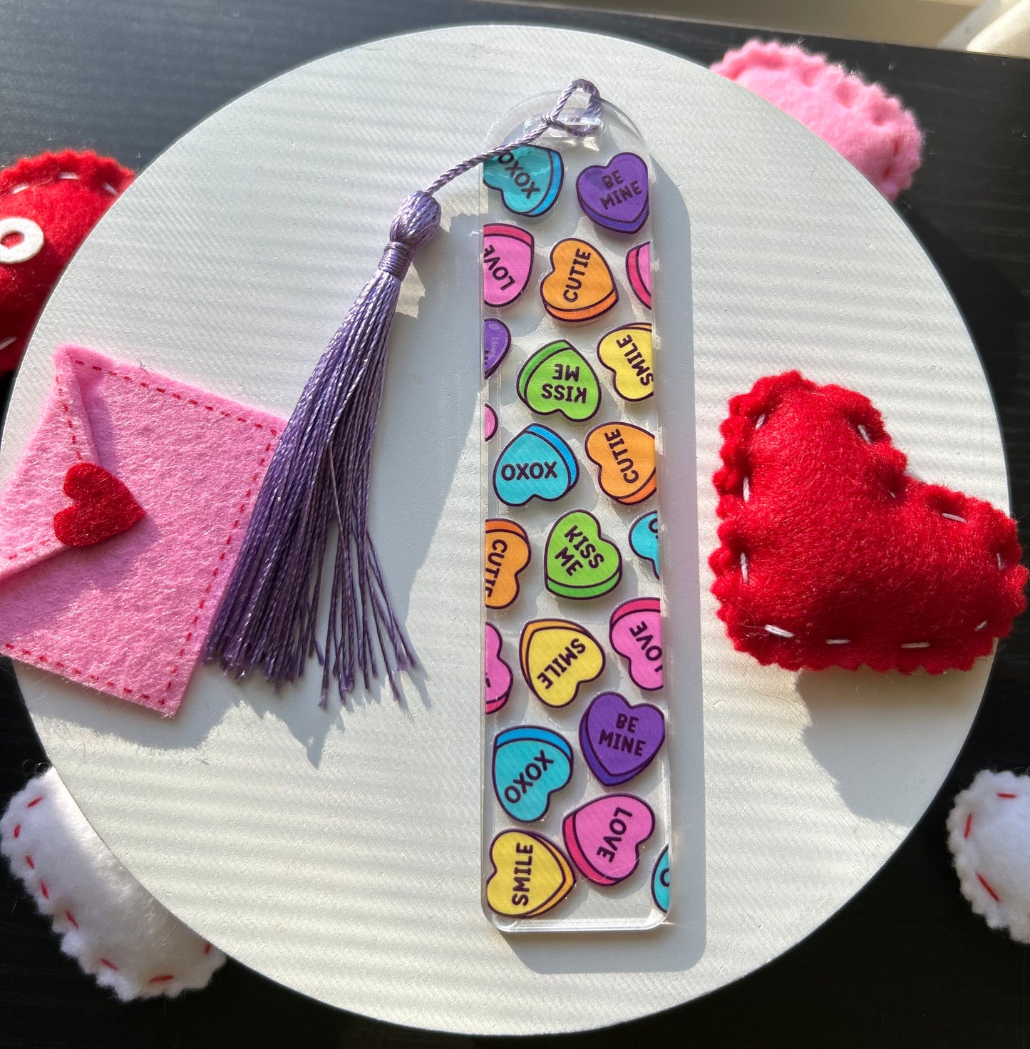 Bookmark - Conversation Hearts