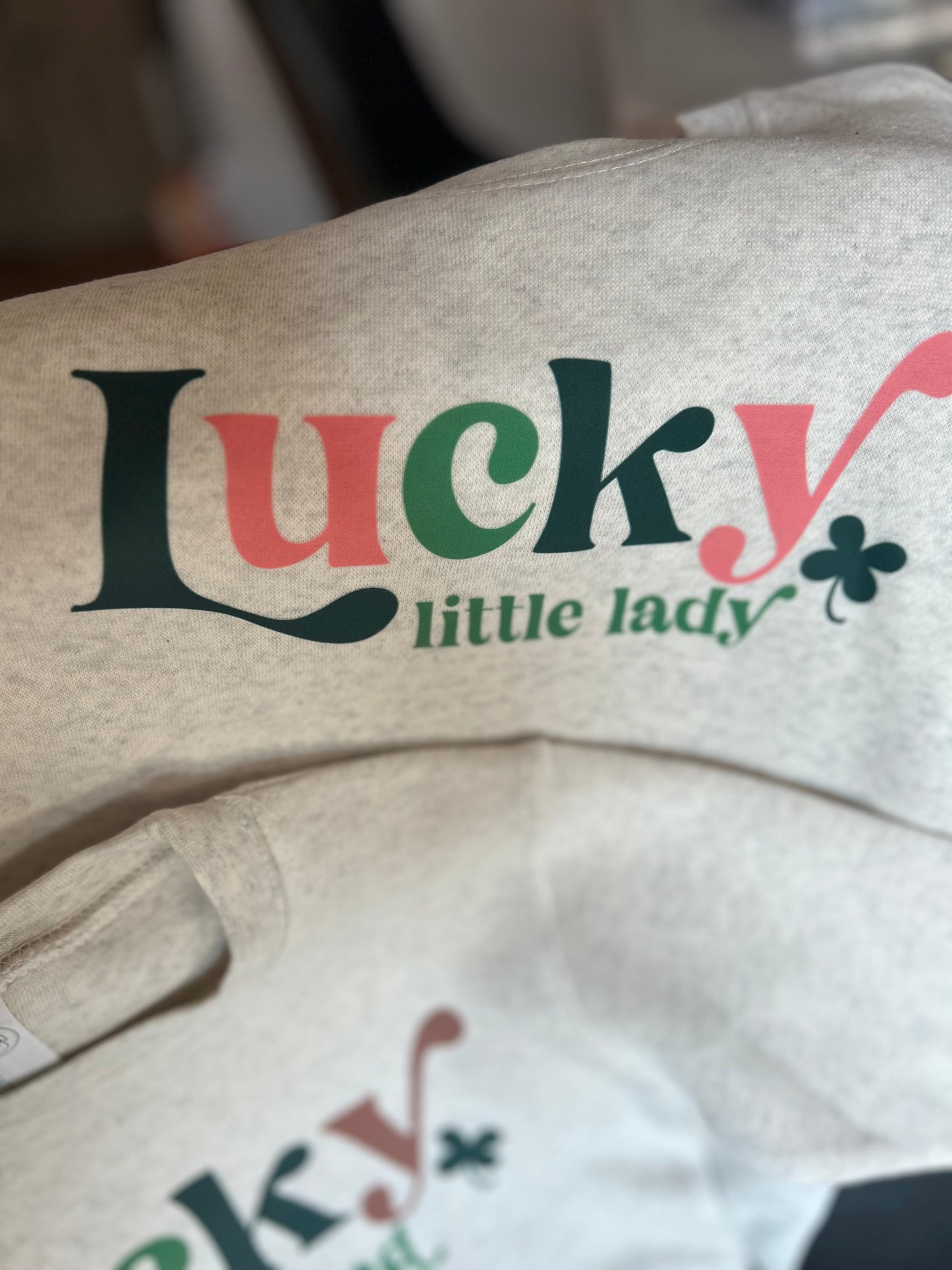 Lucky Lad or Lucky Lady Sweatshirt - Toddler