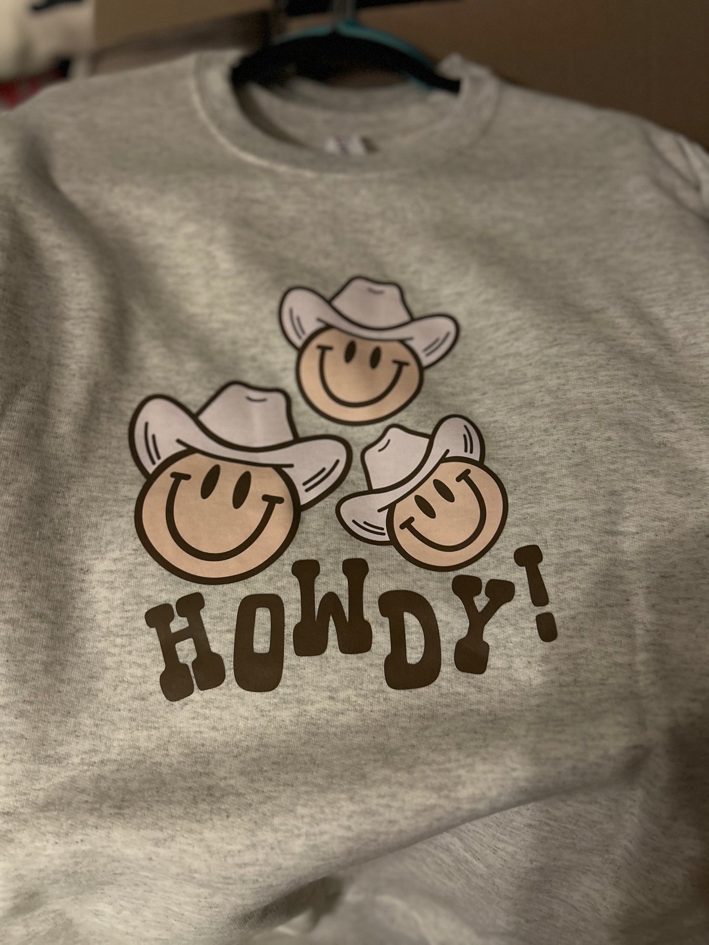 Smiley Howdy Sweatshirt