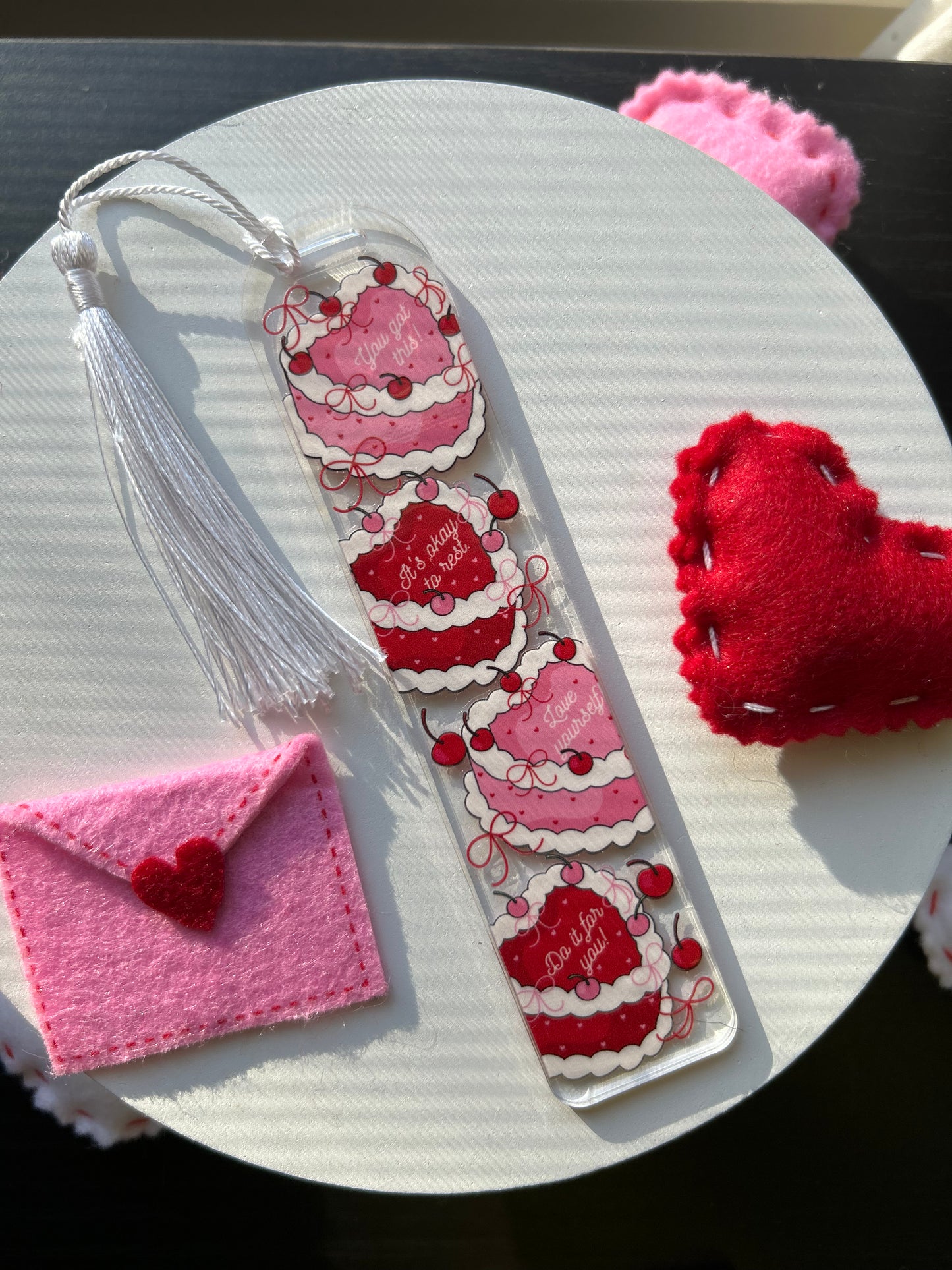 Bookmark - Heart Inspiration Cakes