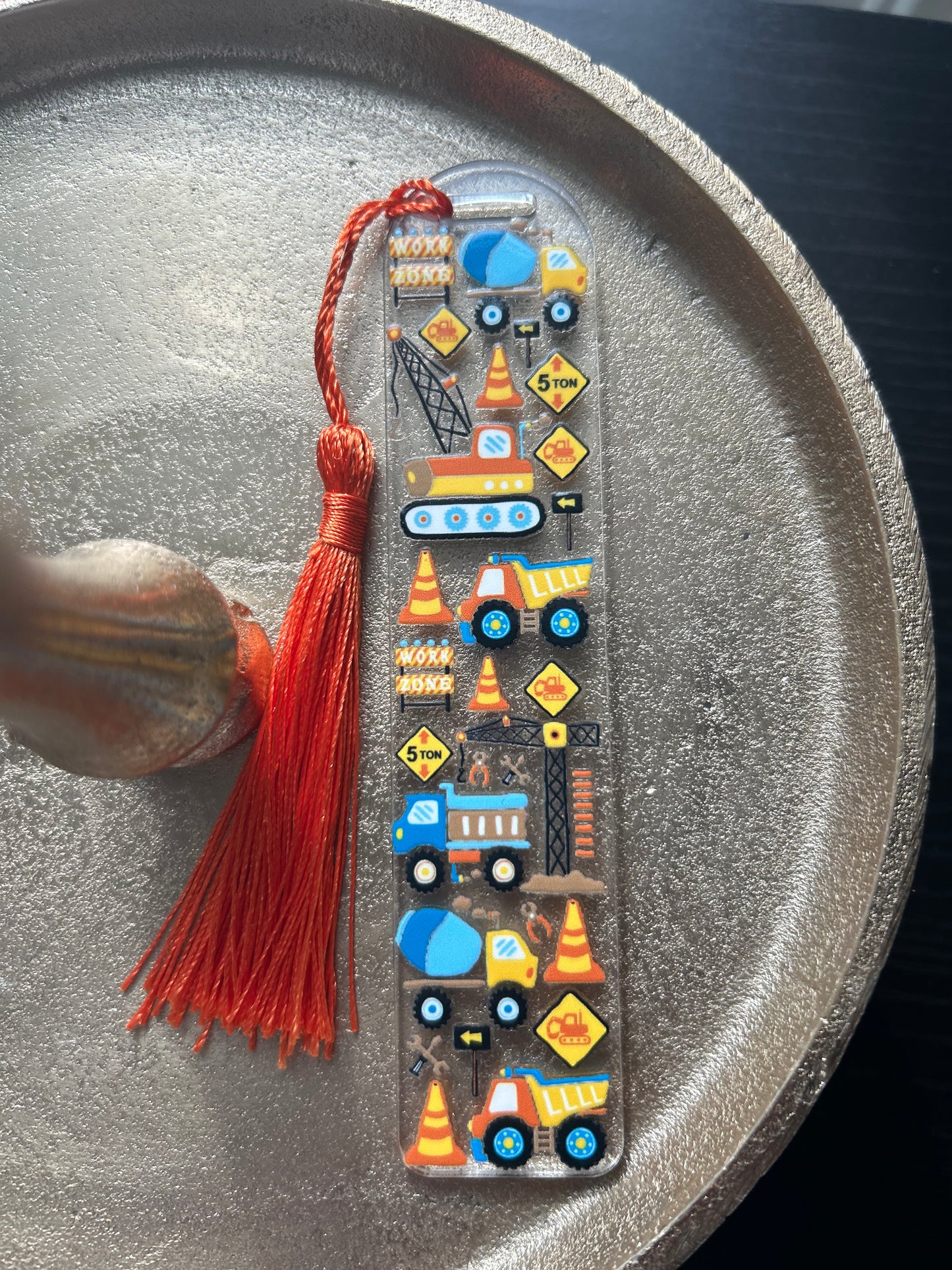 Bookmark - Construction Fun