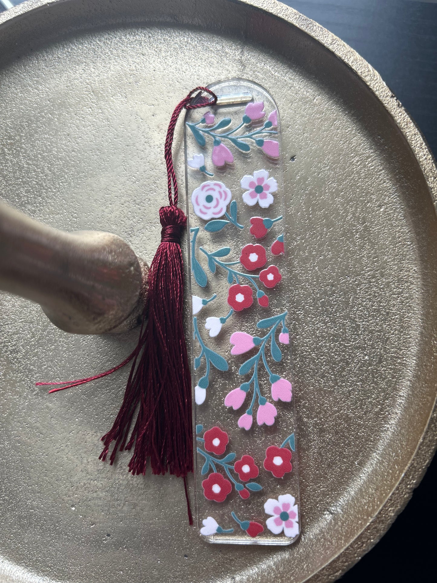 Bookmark - Pink Florals