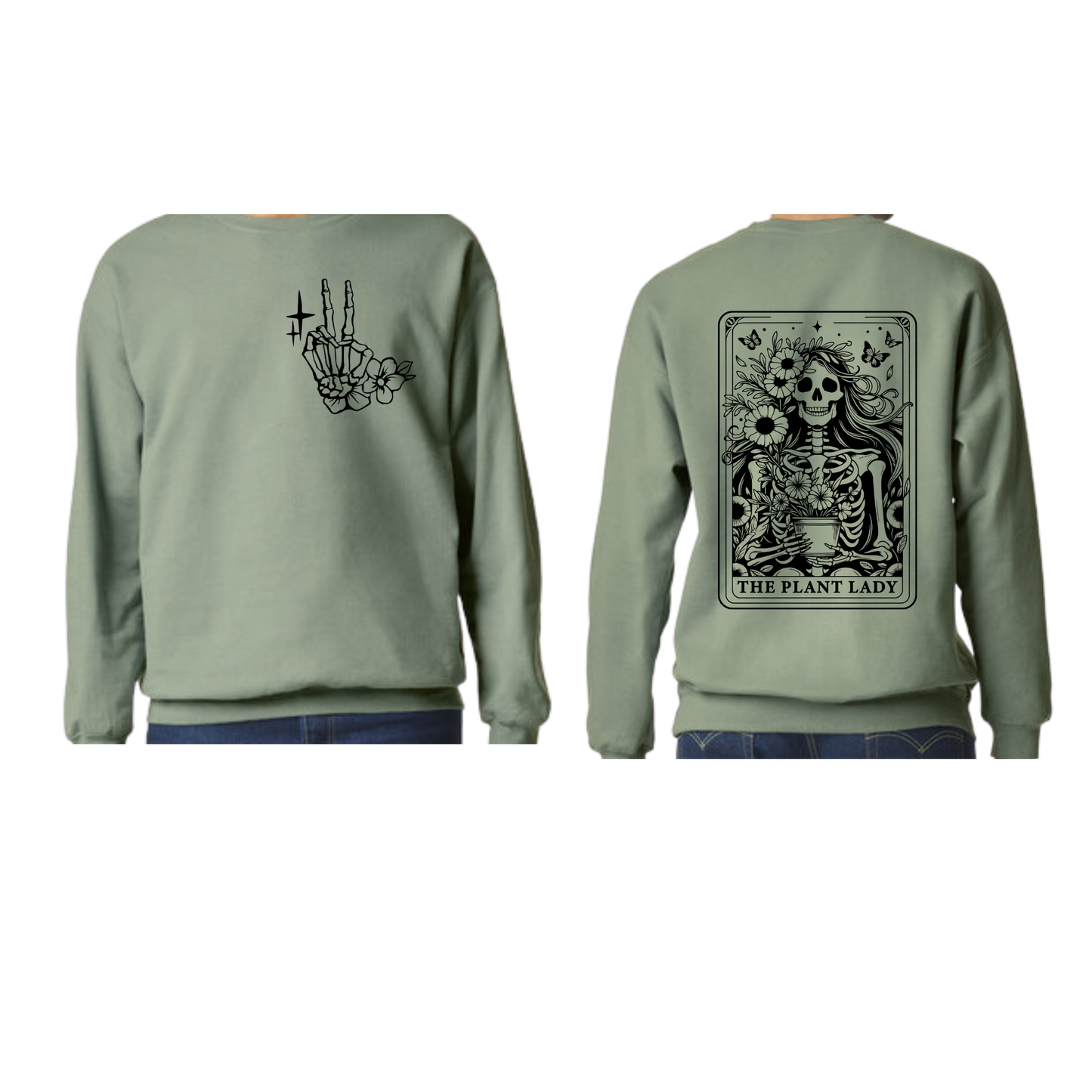 Plant Lady Tarot Card Back - Sweater