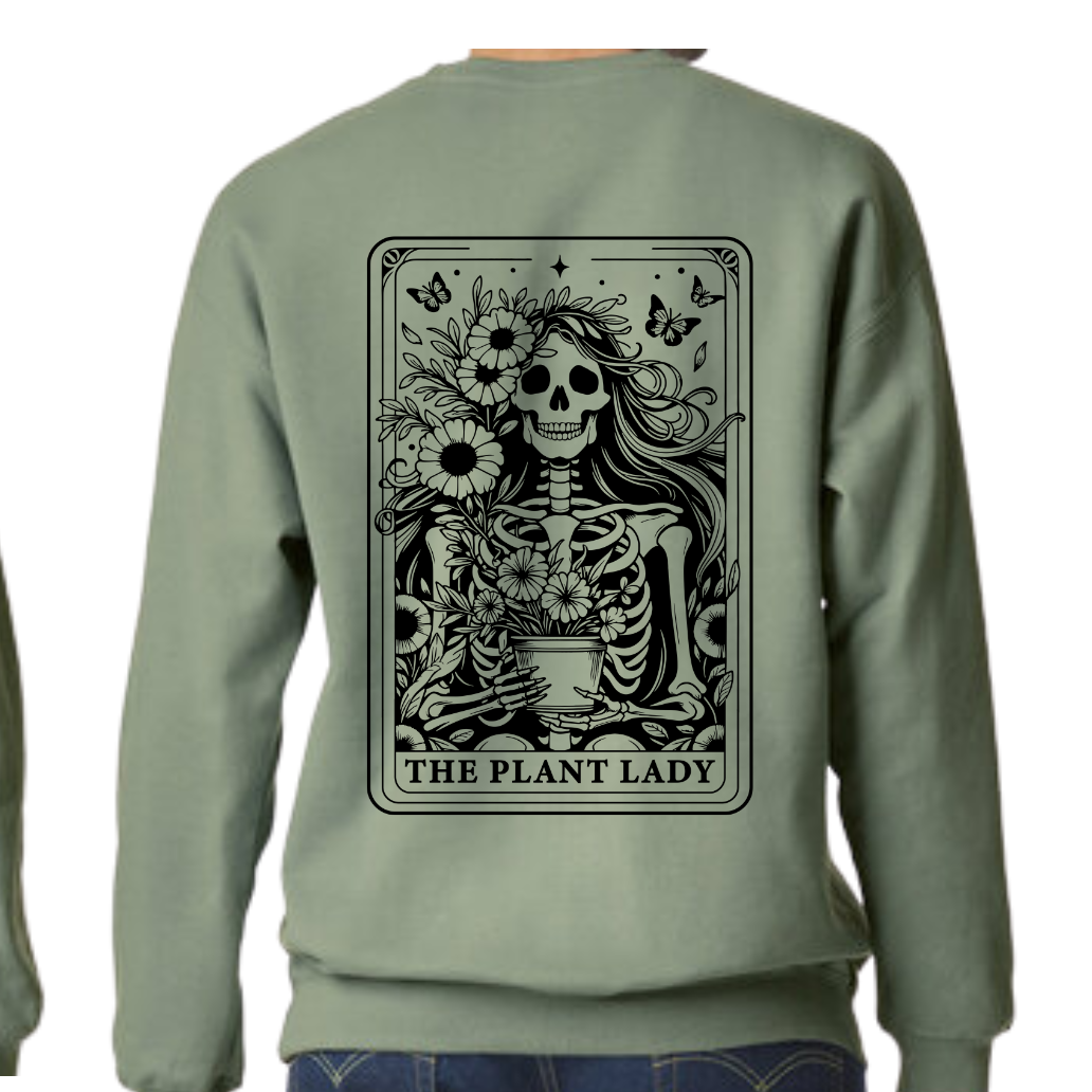 Plant Lady Tarot Card Back - Sweater