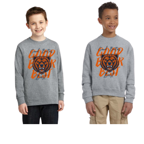 Good, Better, Best with Bear Long Sleeve  T-Shirt TODDLER and YOUTH
