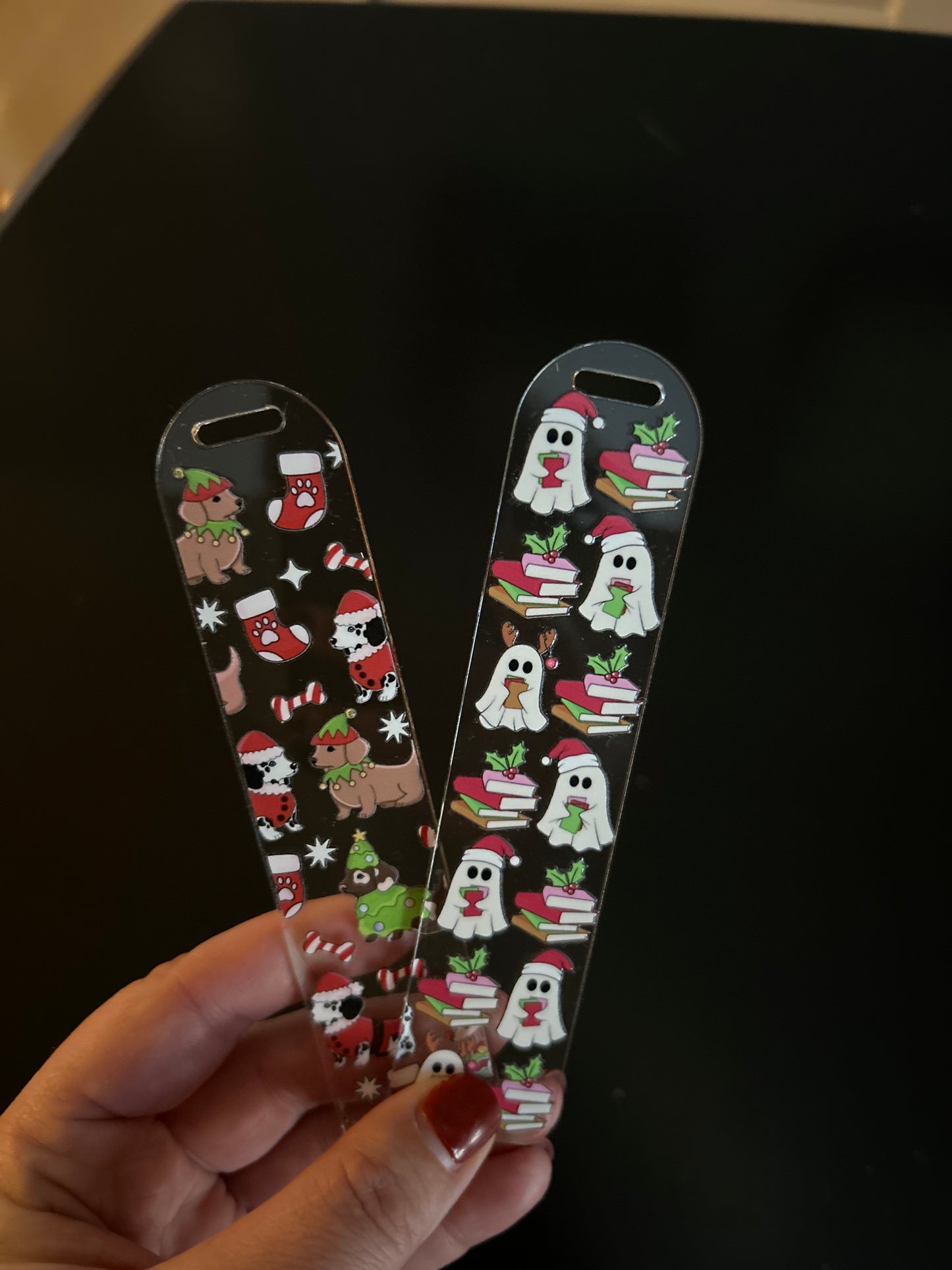 Animal Holiday Bookmark