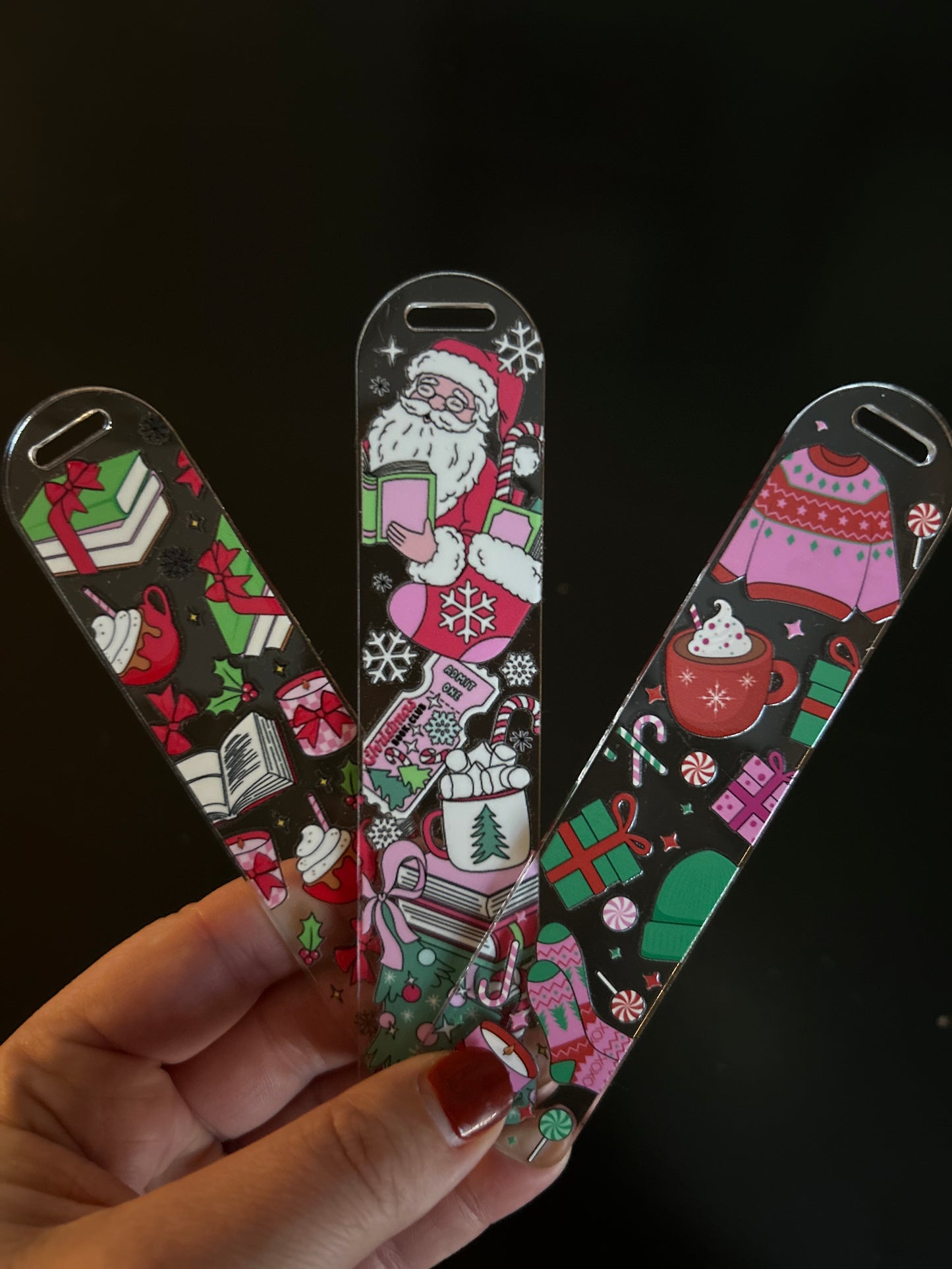 Cozy Holiday Bookmark