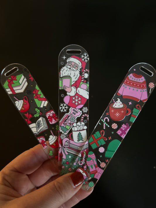 Cozy Holiday Bookmark