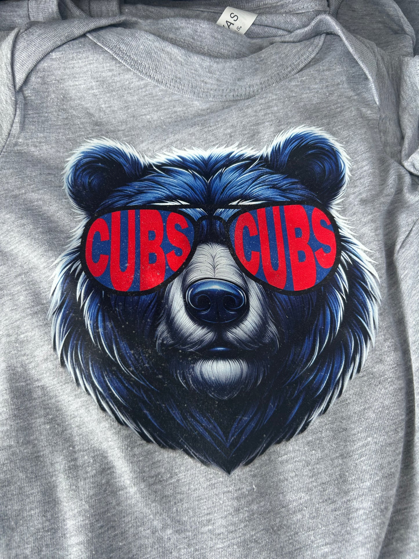 Cub Head with Glasses T-Shirt Adult