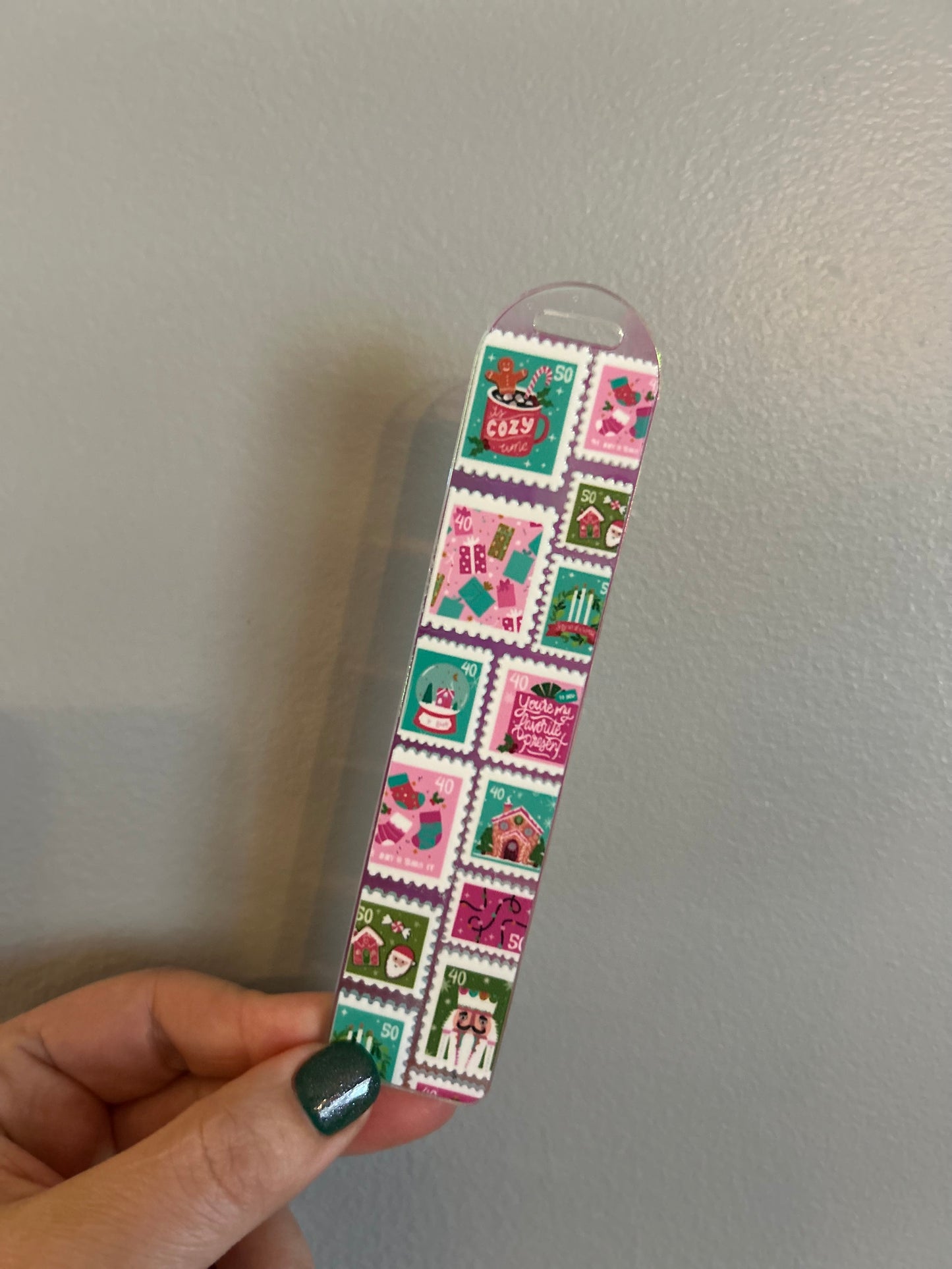 Holographic Holiday Bookmark Set 2