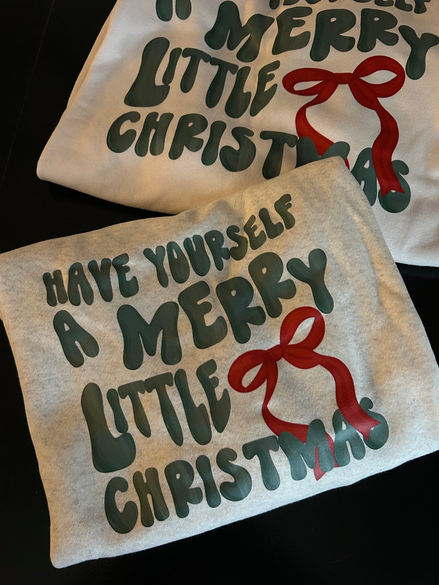 Merry Little Christmas Sweatshirt - Youth and Toddler