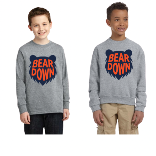 Bear Down Head Sweatshirt - Toddler and Youth