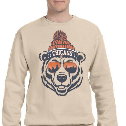 Bears Winter Hat - Sweatshirt - Adult