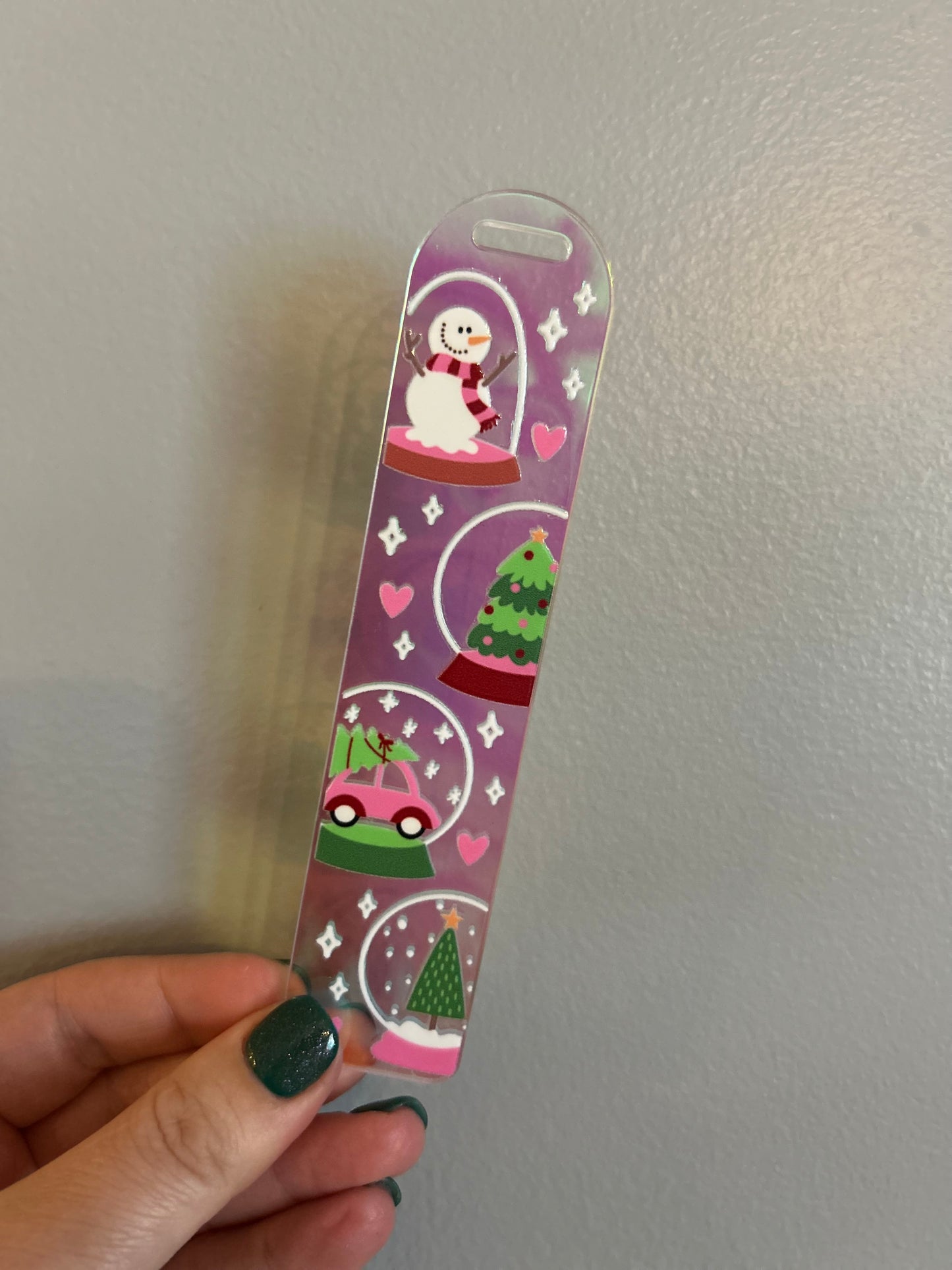 Holographic Holiday Bookmark Set 2