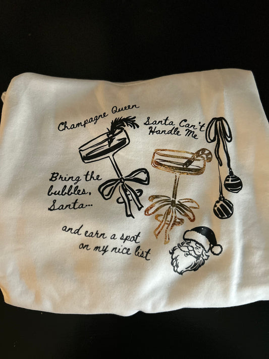 Santa's Champagne Queen