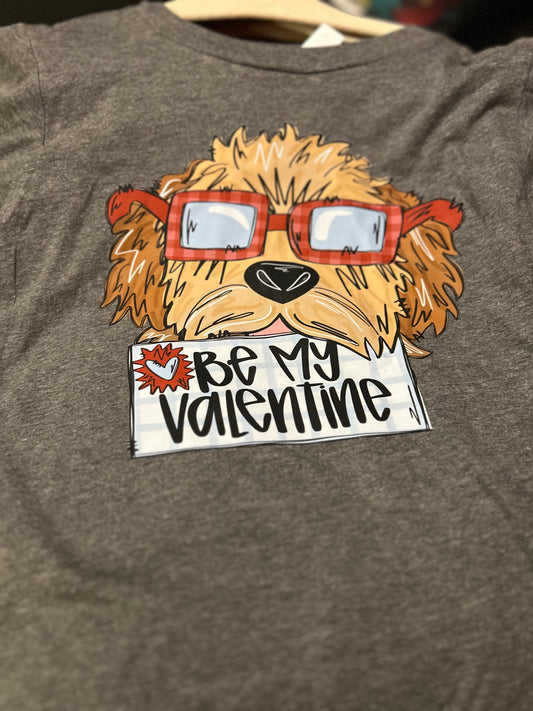 Be My Valentine Doodle T-shirt - Toddler