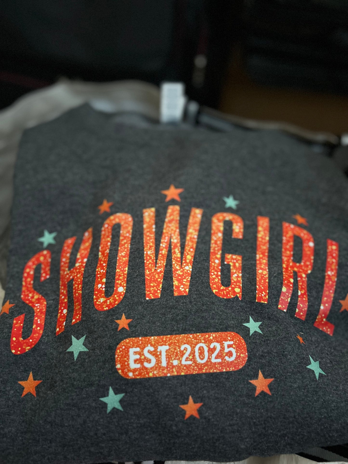 Showgirl Sparkly Crewneck Sweater - Youth and Adult