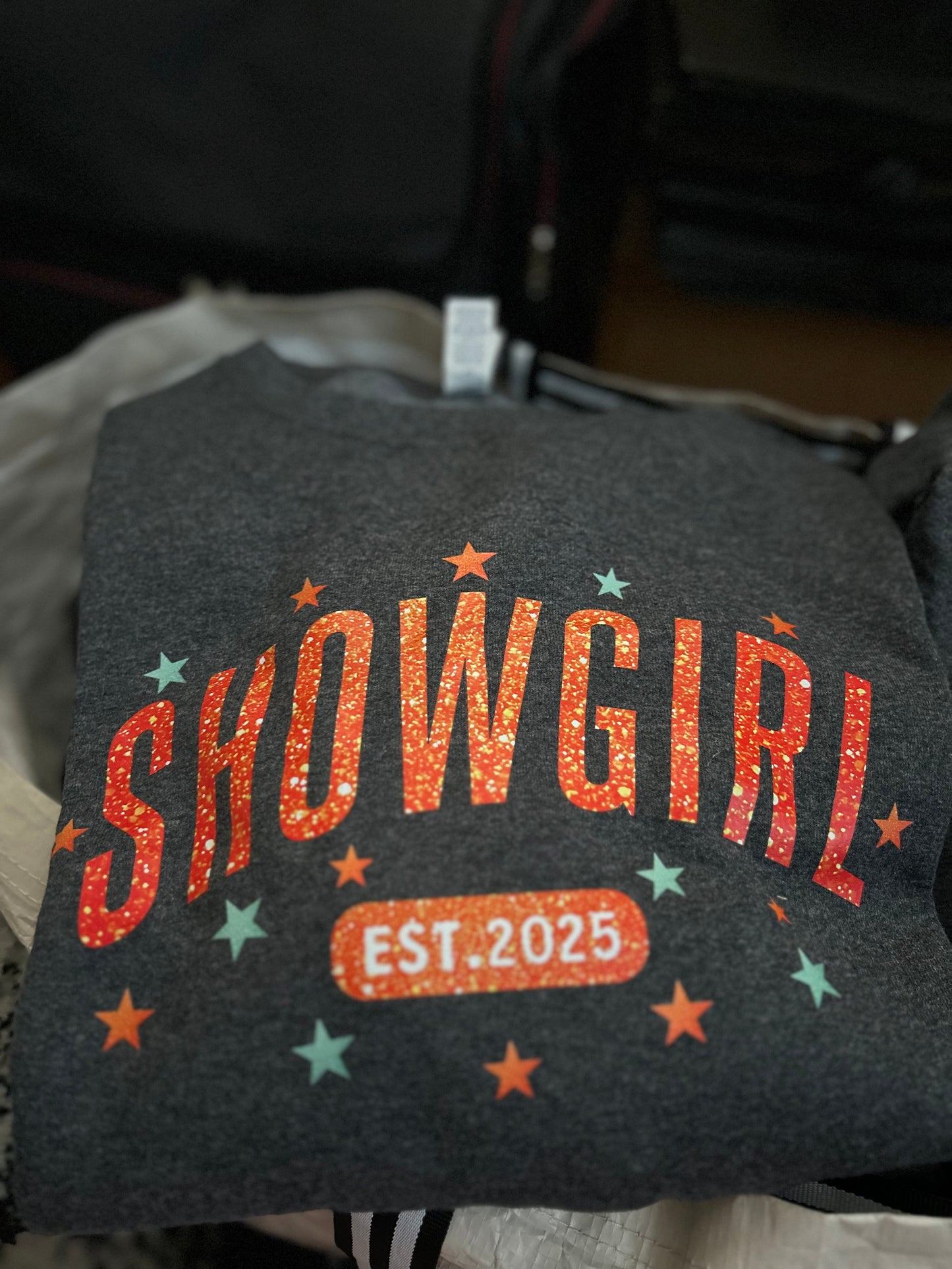 Showgirl Sparkly Crewneck Sweater - Youth and Adult