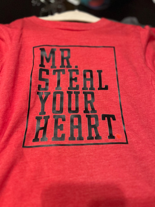 Mr. Steal Your Heart T-shirt - Toddler