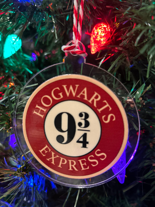 9 3/4 Express Ornament