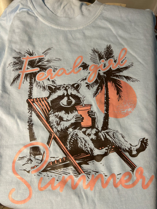 Feral Girl Summer T-Shirt