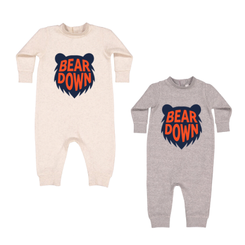 Bear Down Head Bodysuit - Baby