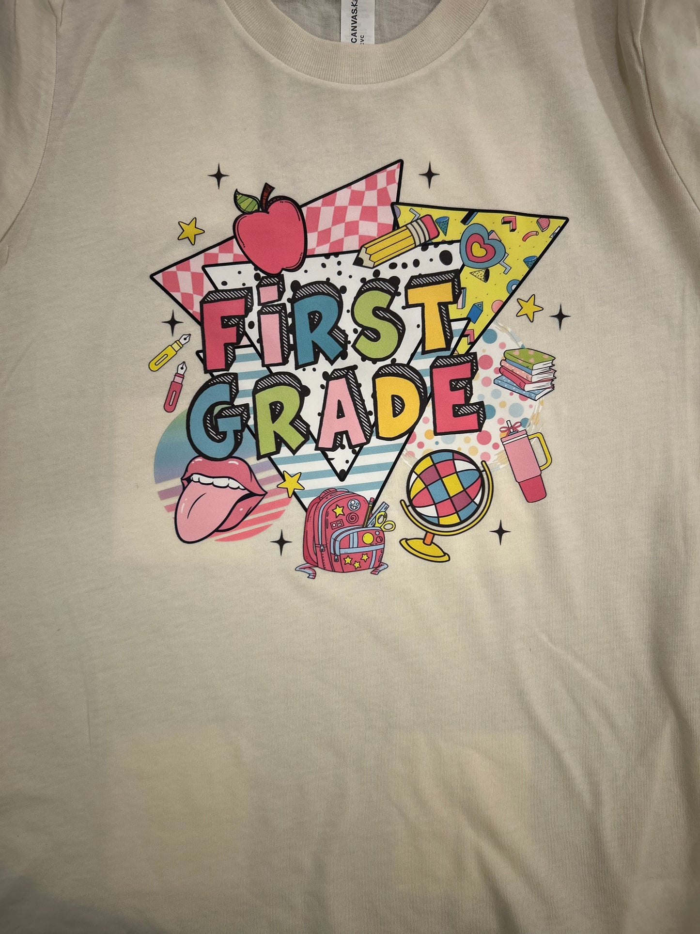 Back to School Retro T-Shirt PreK - First Grade