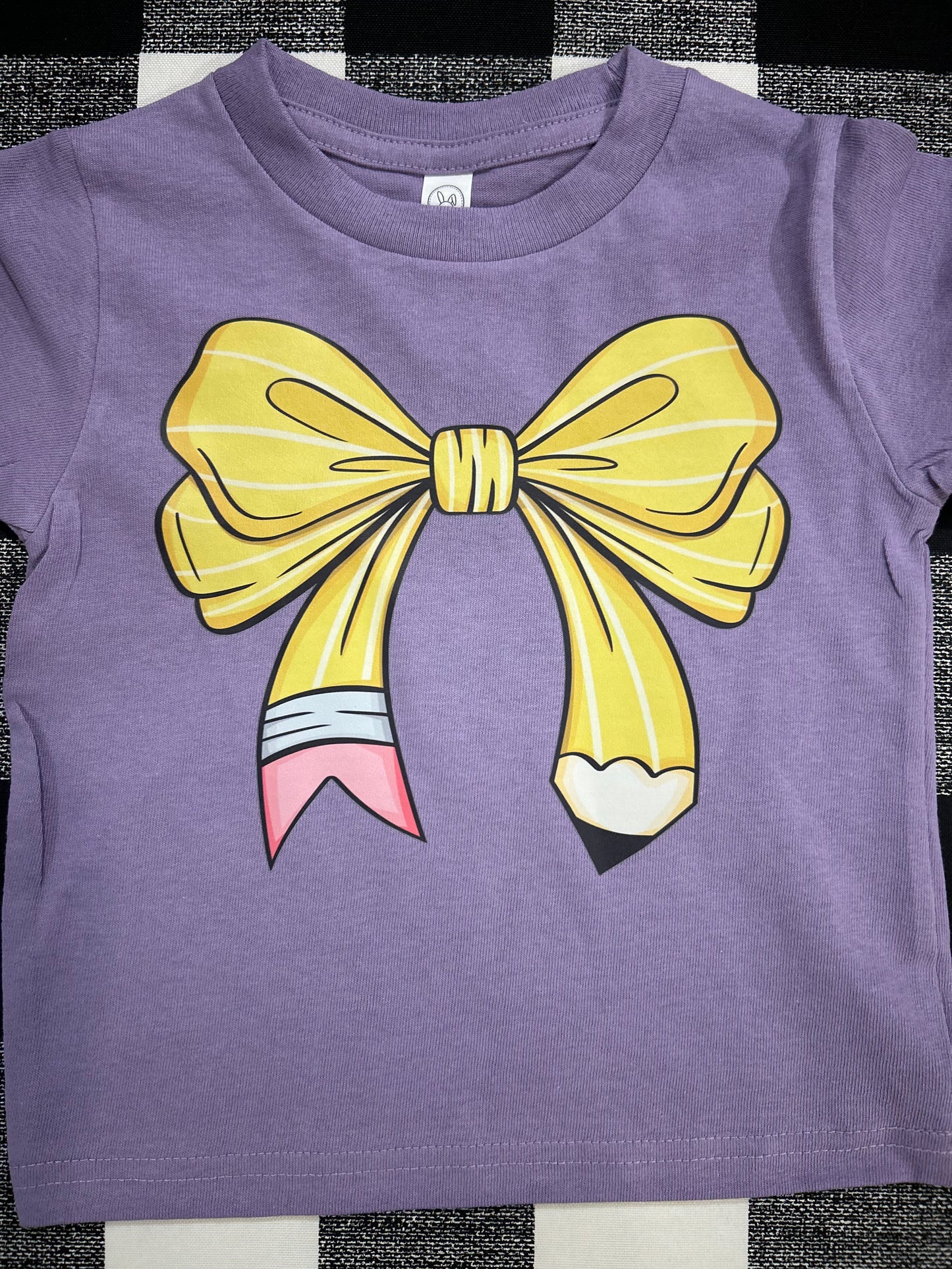 Pencil Bow T-Shirt - Toddler