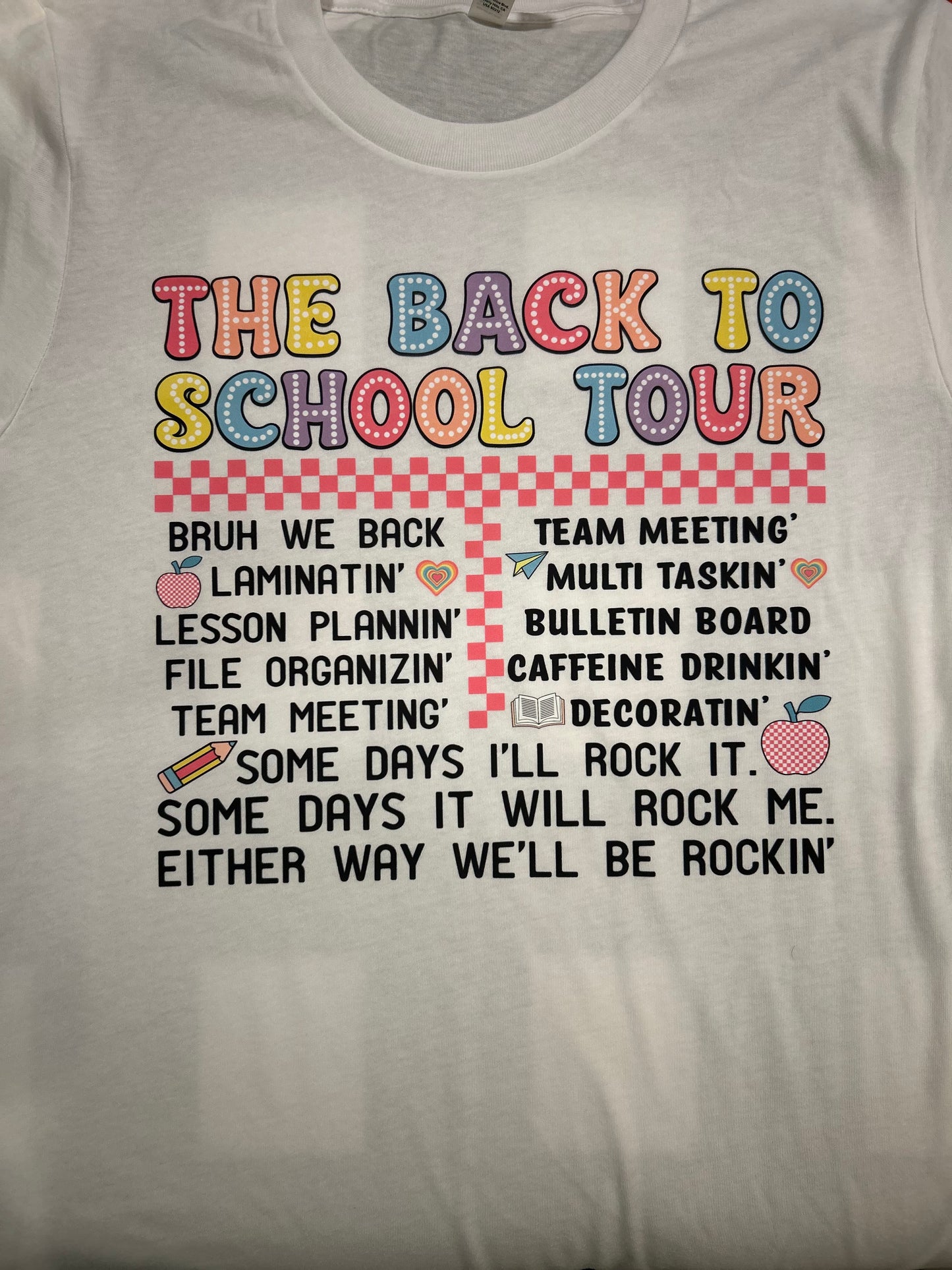 Back to School Tour T-Shirt